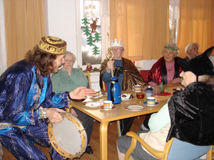 Der Teufel mit den 3 goldenen Haaren - im Altersheim Belzig